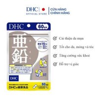 Viên Uống Bổ Sung Kẽm ZinC DHC Nhật Bản Gói 60 viên (60 ngày)