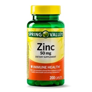 Viên uống bổ sung kẽm Zinc Spring Valley 50mg 200 viên