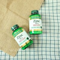 Viên uống bổ sung kẽm ZinC 50mg Mỹ