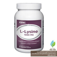 Viên Uống Bổ Sung Lysine GNC L-Lysine, 90 Viên, 1000mg