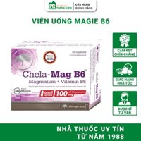 Viên Uống Bổ Sung Magie B6 Olimp Labs Chela Mag B6 Giúp Giảm Mệt Mỏi, Chuột Rút, Tê Bì 30 Viên/Hộp