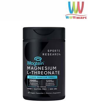 Viên uống bổ sung Magie Life Extension Neuro-Mag Magnesium L-Threonate 90 viên