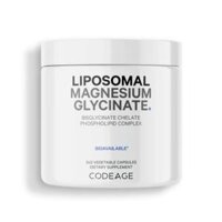 Viên Uống Bổ Sung Magie Liposomal Codeage, Hỗ Trợ Giãn Cơ, Cải Thiện Tuần Hoàn Máu, Ngủ Ngon, Giảm Căng Thẳng