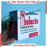 Viên uống bổ sung men tiêu hóa, giảm chướng bụng, đầy hơi BIOLACTO Hộp 100 viên h h b .