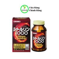 Viên Uống Bổ Sung Năng Lượng Citrulline 1000mg Orihiro (240 viên) – MaxHealth