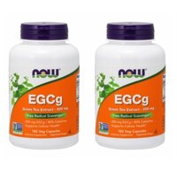 Viên uống bổ sung Now Foods EGCg Green Tea Extract 400mg 180 viên 2 hộp