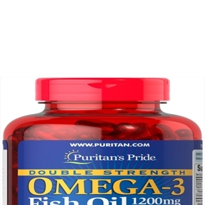 Viên uống bổ sung Omega 3 -Fish oil 12000mg- Double strength Puritan's Pride
