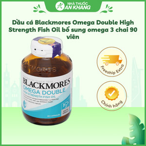 Viên uống bổ sung Omega 3 -Fish oil 12000mg- Double strength Puritan's Pride