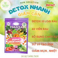 Viên Uống Bổ Sung Rau Và Chất Xơ Cho Người Lười Ăn Rau – Chiết Xuất Từ 15 Loại Rau Củ Tự Nhiên