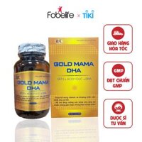 Viên Uống Bổ Sung Sắt Canxi Vitamin Cho Phụ Nữ Mang Thai Gold Mama DHA  Hộp 30 viên