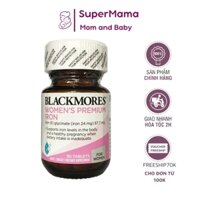 Viên uống bổ sung sắt cho bà bầu  Blackmores Pregnancy Iron của Úc