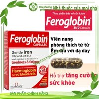 Viên uống bổ sung sắt cho mẹ bầu và sau sinh Feroglobin Vitabiotics 30 viên (Hàng nhập khẩu chính hãng)