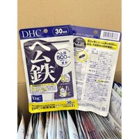 Viên uống bổ sung sắt DHC 30 ngày