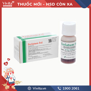 Viên uống bổ sung sắt Ferlatum