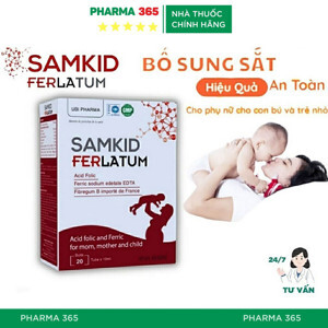 Viên uống bổ sung sắt Ferlatum