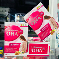Viên Uống Bổ Sung Sắt và Vitamin Tổng Hợp Feromum DHA hộp 30 viên