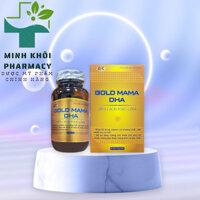 Viên uống bổ sung sắt vitamin cho phụ nữ mang thai Gold Mama DHA ĐK hộp 30 viên-MKPMC