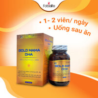 Viên uống bổ sung sắt vitamin cho phụ nữ mang thai Gold Mama DHA ĐK hộp 30 viên-203