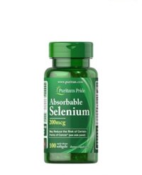 Viên uống bổ sung Selenium Puritan’s Pride Absorbable Selenium 200mcg 100 Softgels