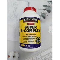 Viên uống bổ sung vitamin b Kirkland Signature b-complex 500 viên giảm căng thẳng mệt mỏi