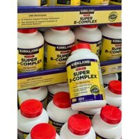 Viên uống Bổ sung Vitamin B Kirkland Super B-Complex with Electrilytes Kirkland Mỹ - Hộp 500 viên