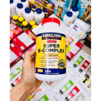 Viên Uống Bổ Sung Vitamin B Kirkland Super B-Complex chai 500 viên
