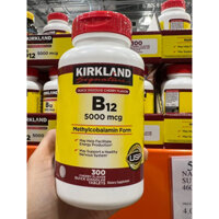 Viên Uống Bổ Sung Vitamin B12 5000mcg Kirkland 300 Viên Của Mỹ