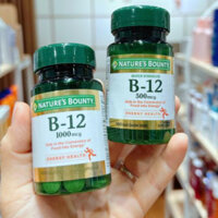 Viên uống bổ sung vitamin B12 Nature’s Bounty 1000mcg 100 viên Mỹ