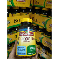 Viên Uống Bổ Sung VITAMIN B12 • 1000mcg • NATURE MADE