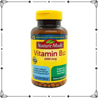 Viên uống bổ sung vitamin B12 Nature Made Vitamin B12 1000mg 400 viên - diihangmyuc.