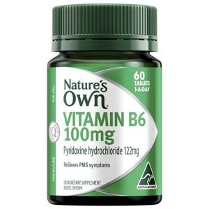 Viên uống bổ sung vitamin B6 Nature’s Own Vitamin B6 200mg 60 viên