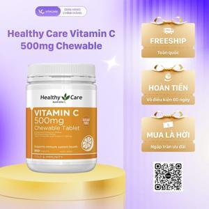 Viên uống bổ sung Vitamin C 500mg HealthyCare - 500v