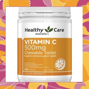 Viên uống bổ sung Vitamin C 500mg HealthyCare - 500v