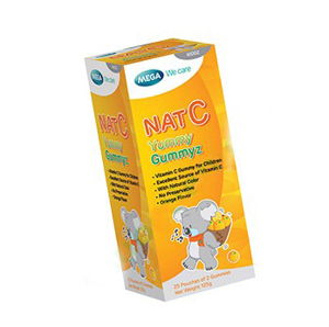 Viên uống bổ sung vitamin C hàng ngày Nat C yummy gummyz
