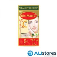 Viên uống bổ sung Vitamin C tự nhiên Wealthy Health Bio Maxi C 1000mg