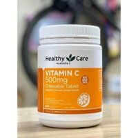 Viên uống bổ sung Vitamin C Healthy Care Úc Lọ 500 viên