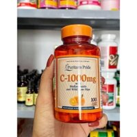 Viên Uống Bổ Sung Vitamin C 1000mg Puritan’s Pride Mỹ 100 Viên của Mỹ