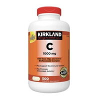 Viên Uống Bổ Sung Vitamin C 1000mg Kirkland 500 Viên của Mỹ