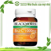 Viên Uống Bổ Sung Vitamin C Bio C 1000Mg Blackmores 31V  tăng cường sức đề kháng cho cơ thể