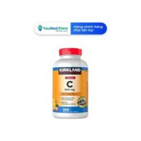 Viên uống bổ sung vitamin C 500 mg Kirkland hộp 500 viên vị cam