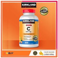 Viên uống bổ sung Vitamin C 500 mg Kirkland 500 viên của Mỹ