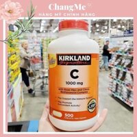 Viên uống bổ sung Vitamin C của Mỹ - Vitamin C Kirkland 1000mg 500 viên của Mỹ