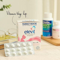 Viên uống bổ sung vitamin cho mẹ bầu Elevit Healthy Baby Healthy Mum (Hộp 100 viên) của Úc