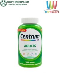 Viên uống bổ sung Vitamin cho người dưới 50 Centrum Adults Under 50 365 viên