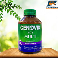 Viên uống bổ sung Vitamin cho người trên 50 tuổi Cenovis Multivitamin 100 viên