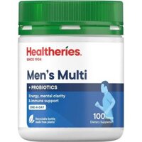 Viên uống bổ sung Vitamin cho nam giới Healtheries Mens Multi 100 viên