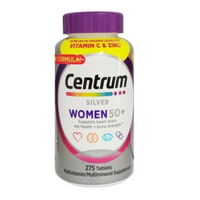 Viên uống bổ sung Vitamin cho Nữ trên 50 Tuổi Centrum Silver Women 50+ 275 viên (mẫu mới)