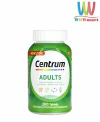 Viên uống bổ sung Vitamin cho người dưới 50 Centrum Adults Under 50 200 viên
