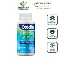 Viên Uống Bổ Sung Vitamin D & Calcium Ostelin 130 Viên Của Úc - Hàng Chính Hãng