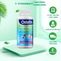 Viên Uống Bổ Sung Vitamin D Và Canxi Vitamin D & Calcium Ostelin Kids Cho Bé 90 Viên